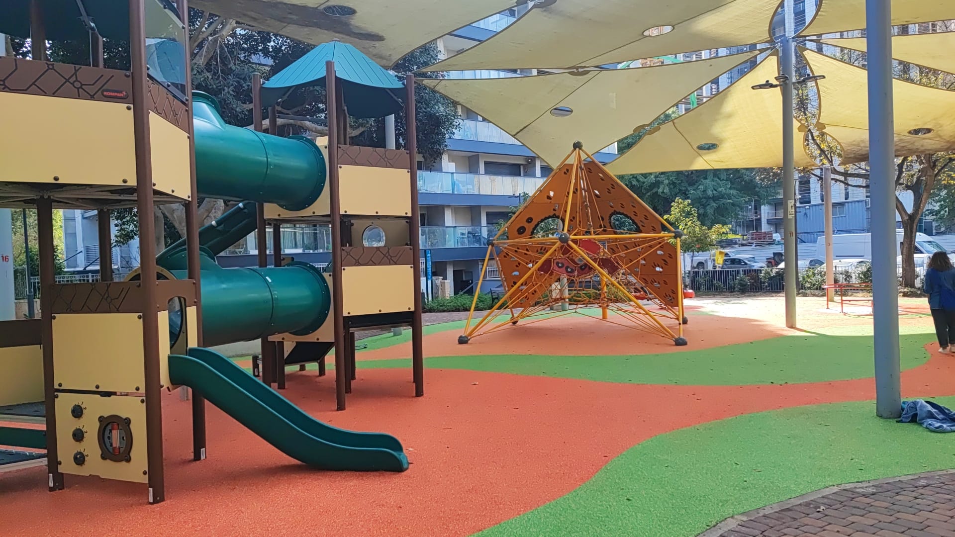 המתקנים החדשים בפארק שטרן