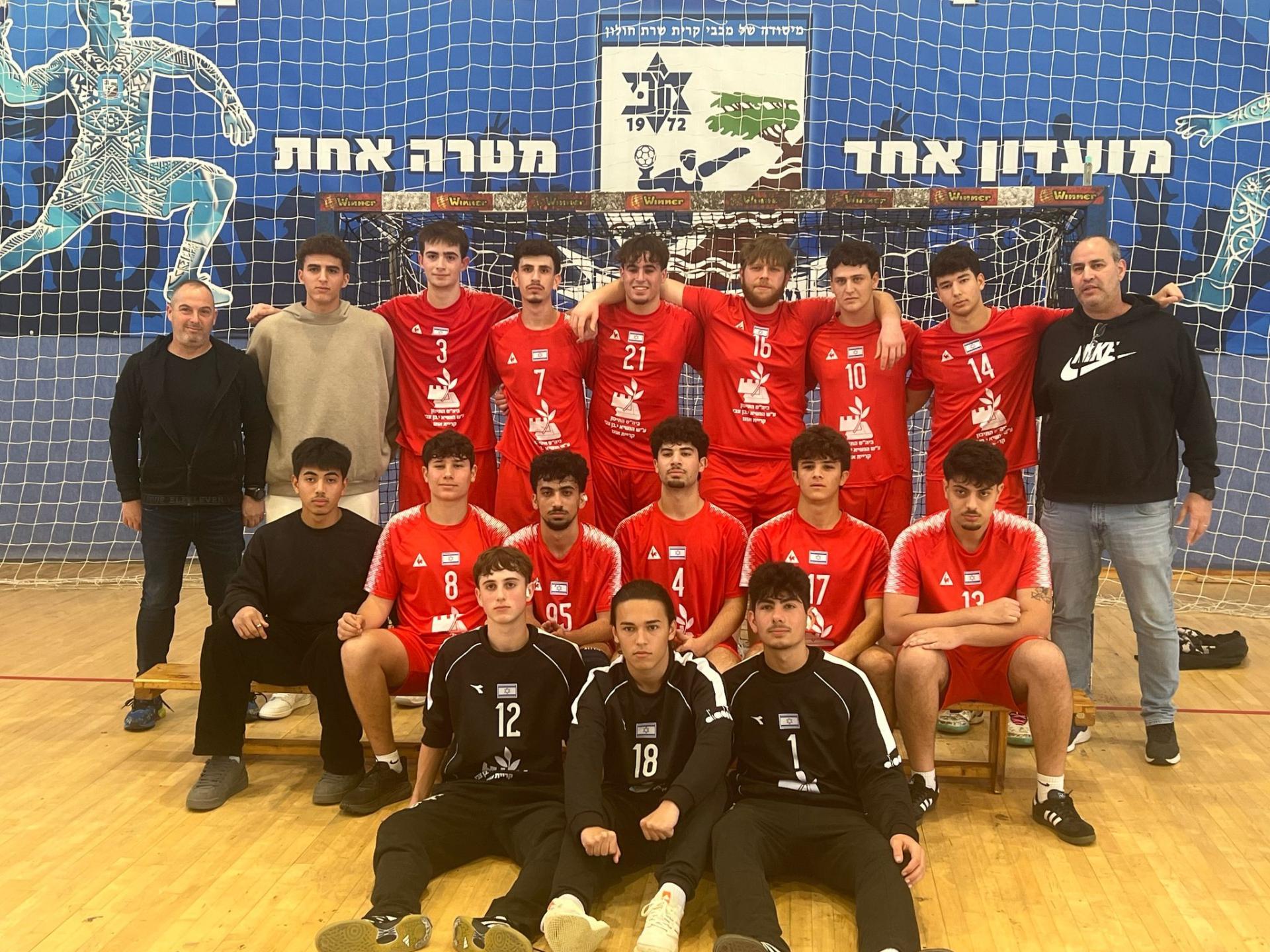 נבחרת תיכון בן צבי סיימה כסגנית אלופת ליגת התיכונים בכדוריד