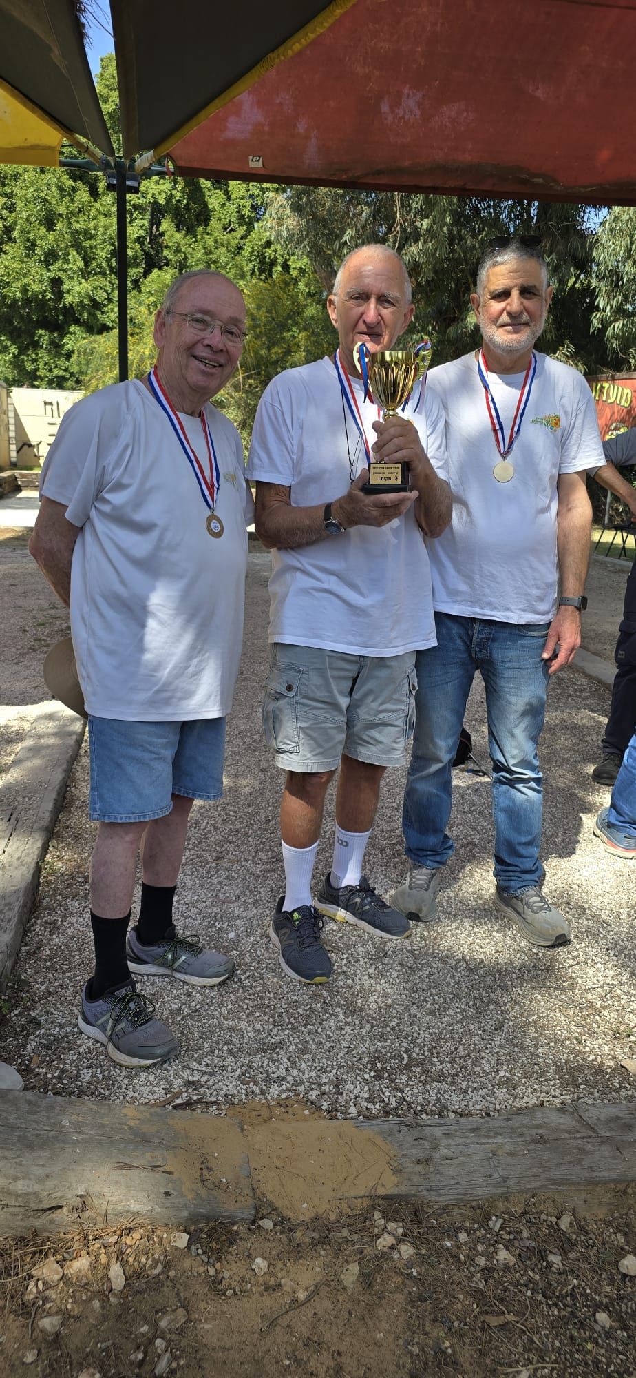 הישגים מרשימים למועדון הפטאנק של קריית אונו בטורניר האזורי