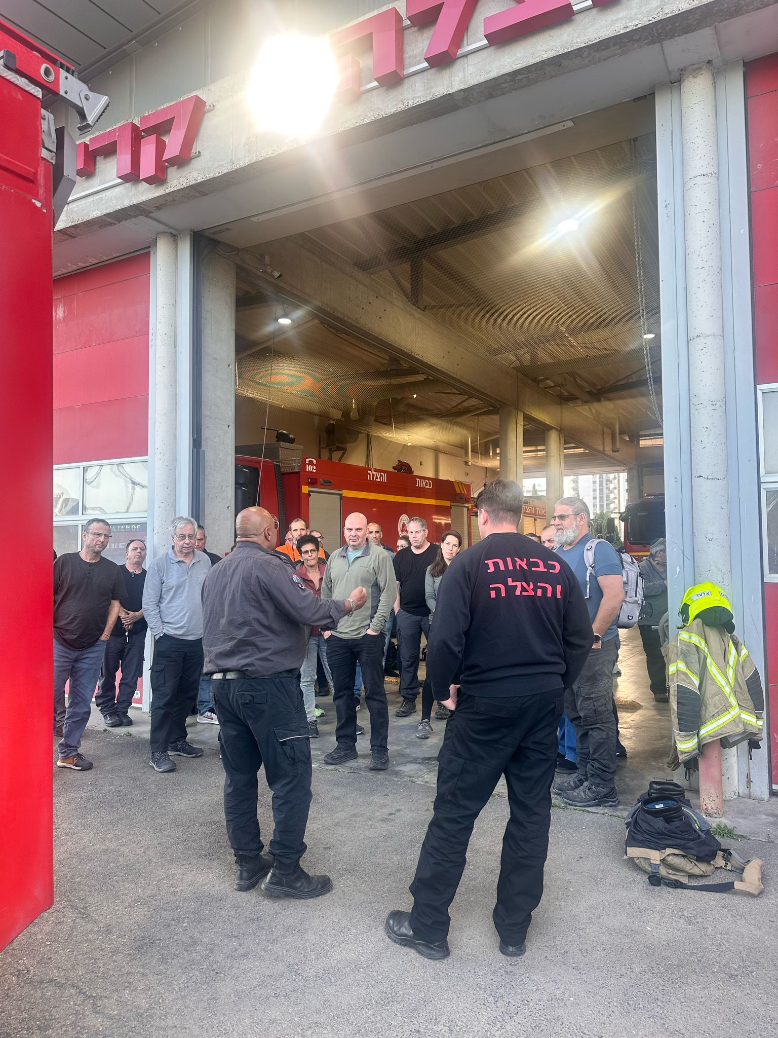 השתלמות מיוחדת ליחידת הסער וכיתת הכוננות בקריית אונו