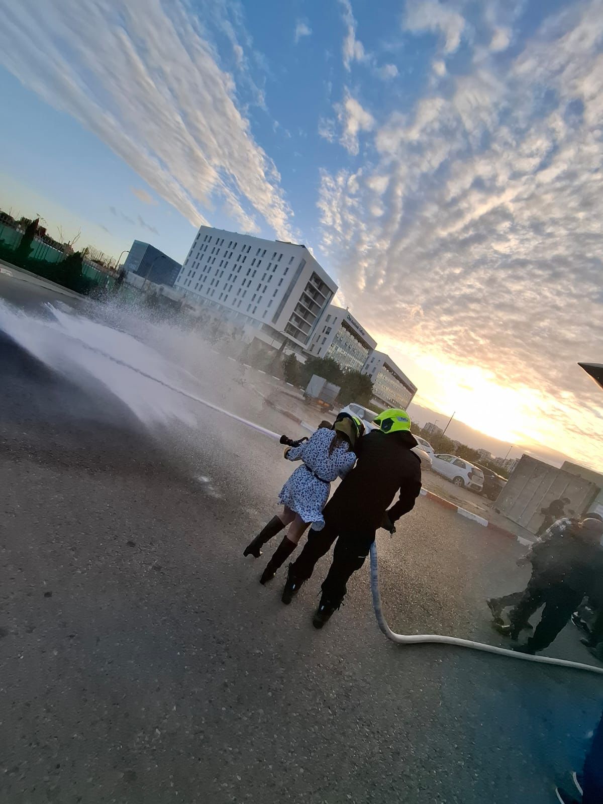 השתלמות מיוחדת ליחידת הסער וכיתת הכוננות בקריית אונו