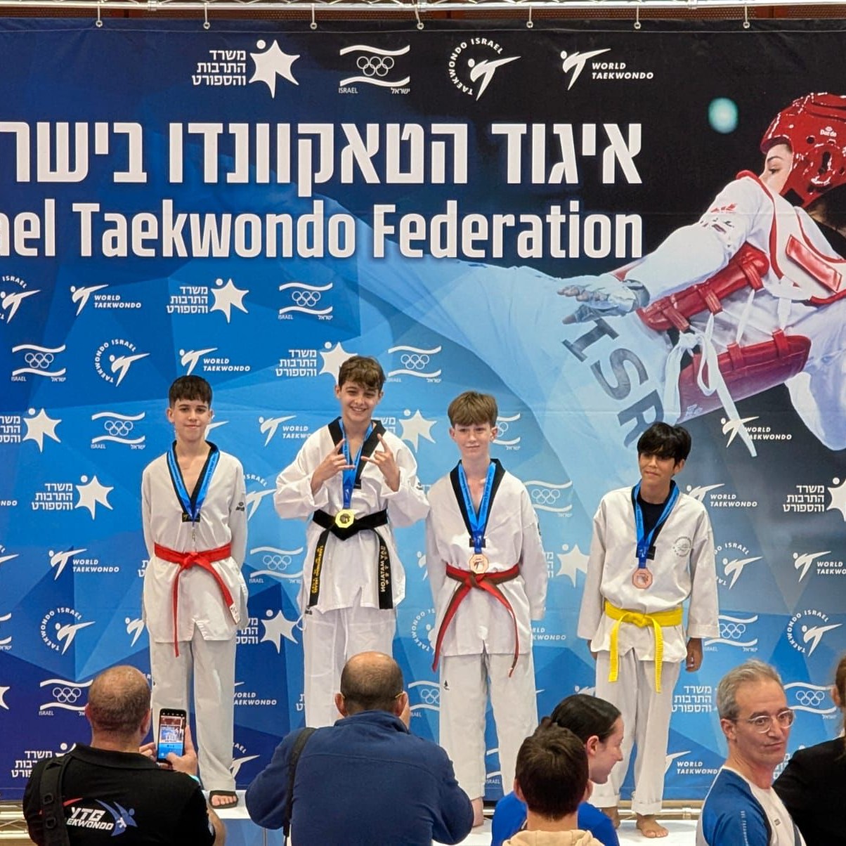 חגיגה של הצלחה: הישגים מרשימים לספורטאי מועדון הטאקוונדו קריית אונו