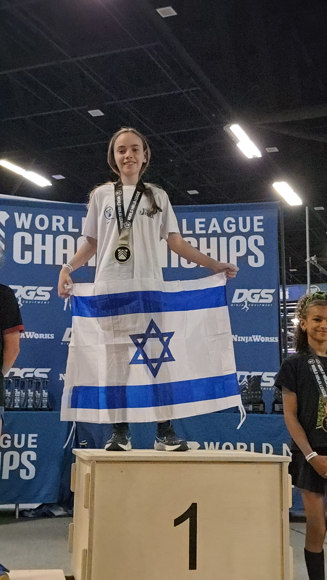 שקד גרוס הרשימה באליפות העולם בנינגה וריגשה את העולם