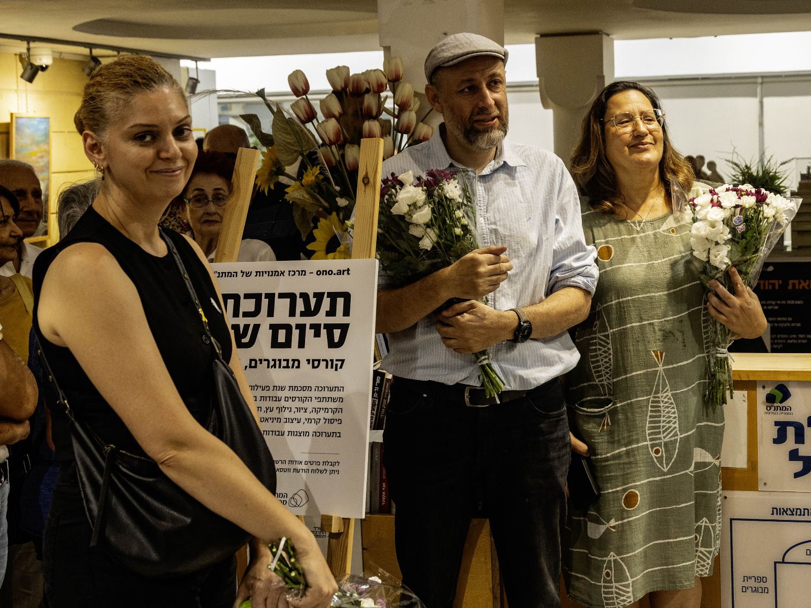 תערוכת סיום השנה של ono art אמנות קהילתית שמרפאה את הנפש