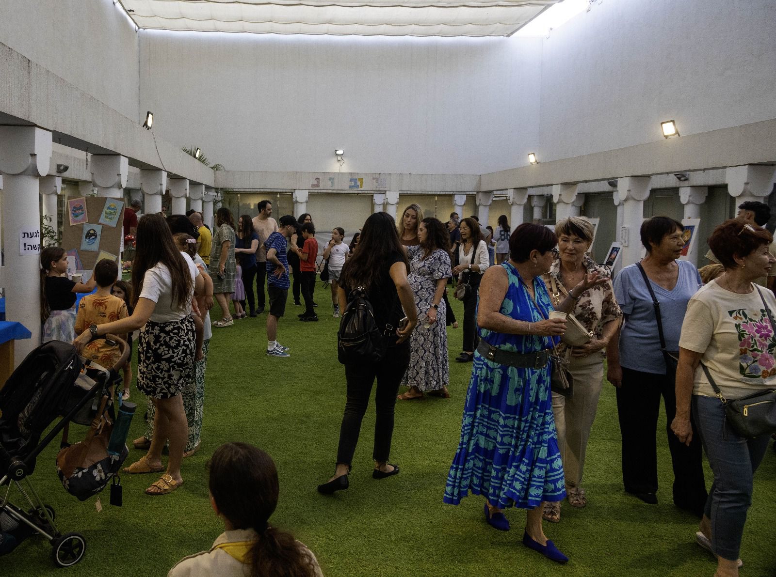 תערוכת סיום השנה של ono art אמנות קהילתית שמרפאה את הנפש