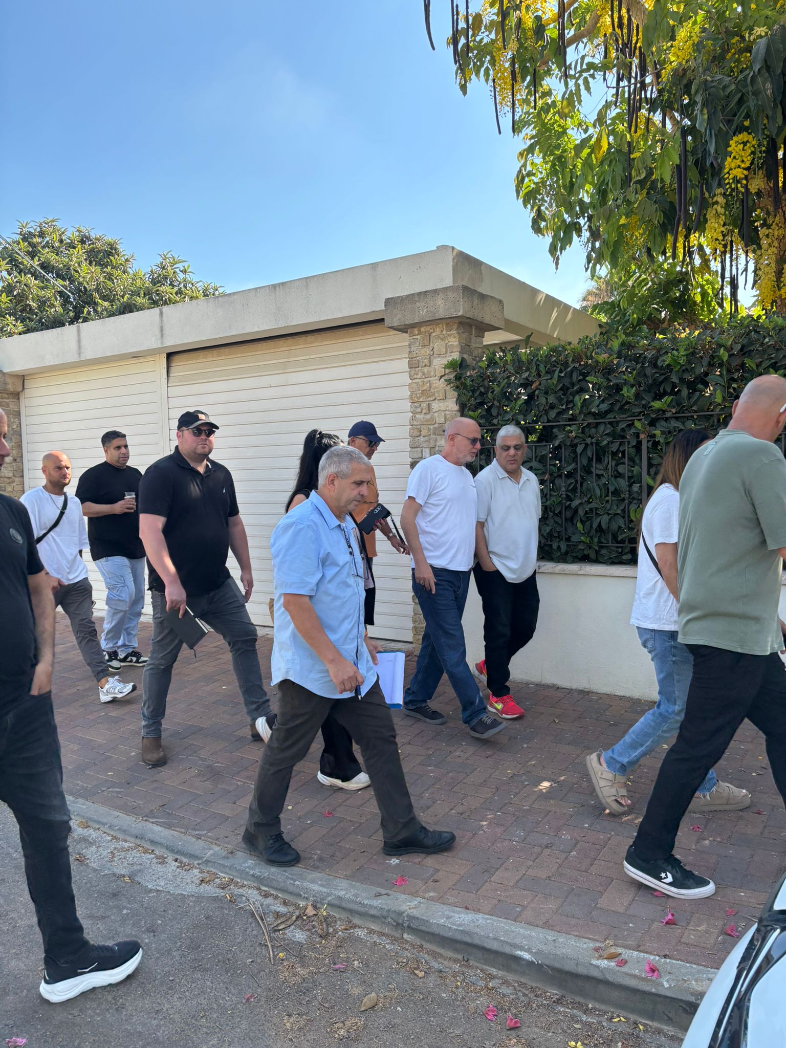 סיור עבודה באונו הוותיקה עירייה קשובה לשטח ולתושבים