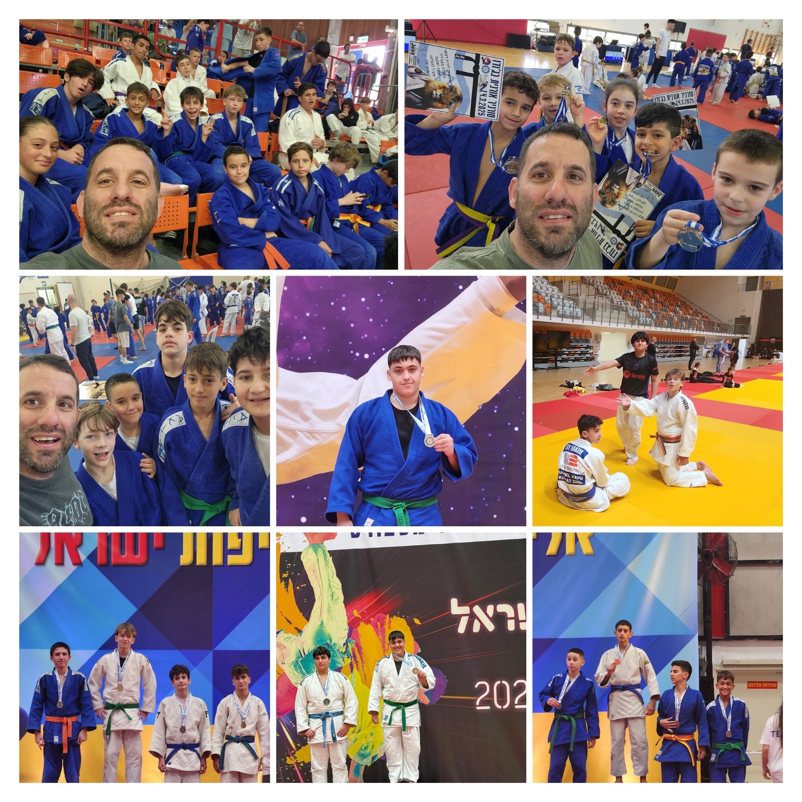 עונה של אלופים גודו קריית אונו מסכמים שנה של שיאים והצלחות בארץ ובעולם
