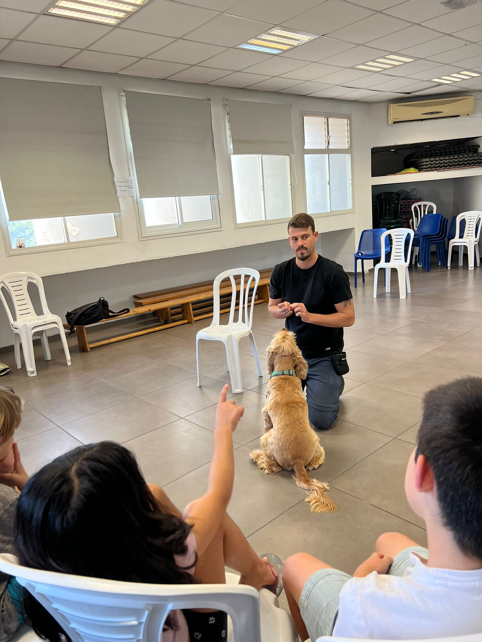 סדנת כלבנות טיפולית חדשה נפתחה במרכז לקול המשפחה של המתנס 