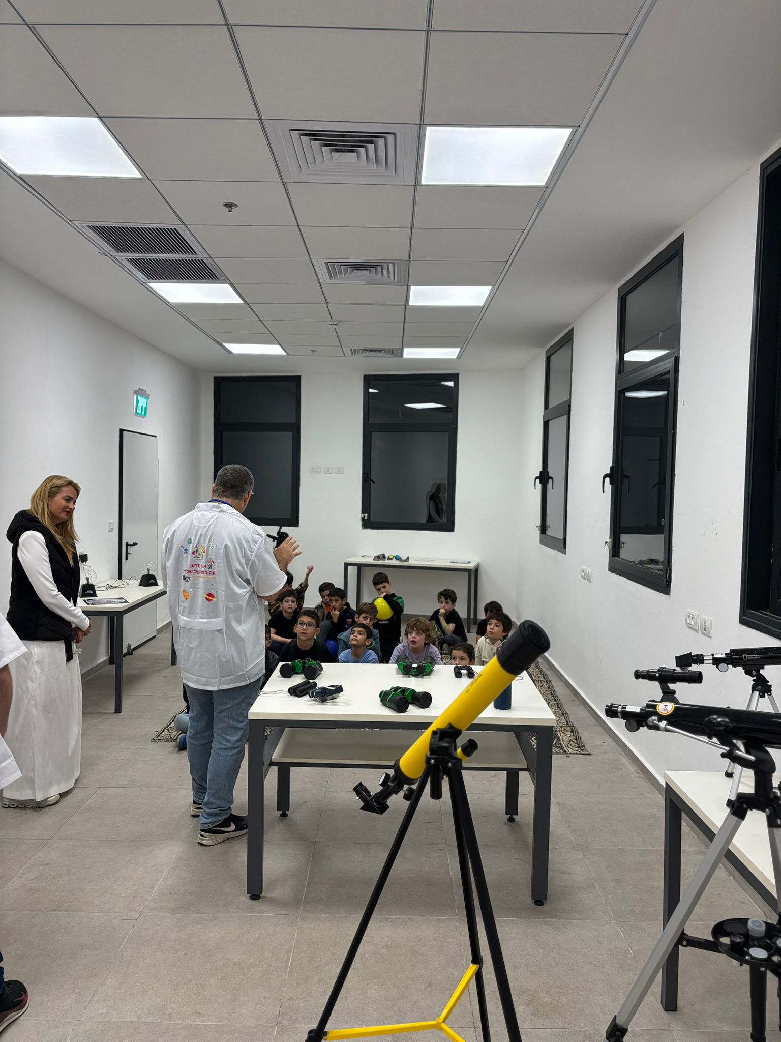 הצלחה מסחררת לשבוע המדע בקריית אונו