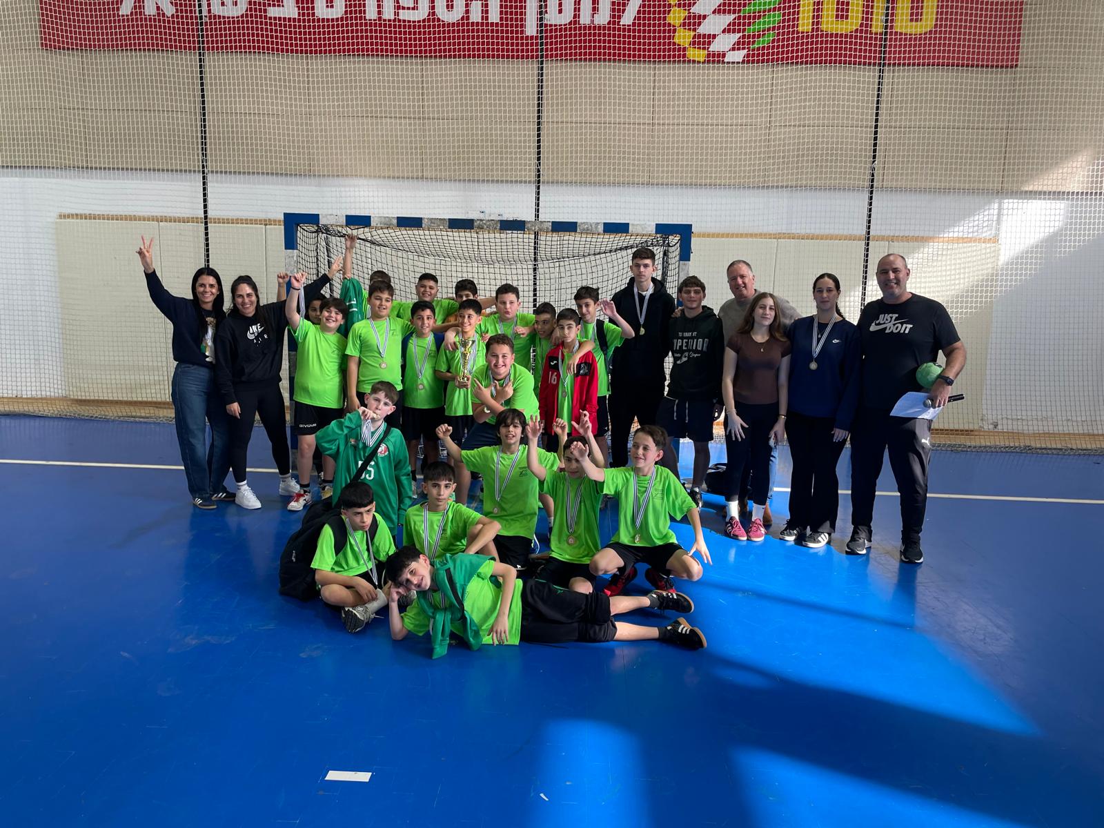 מסורת של מצוינות קריית אונו: סיכום אליפות הכדוריד לבתי הספר היסודיים 