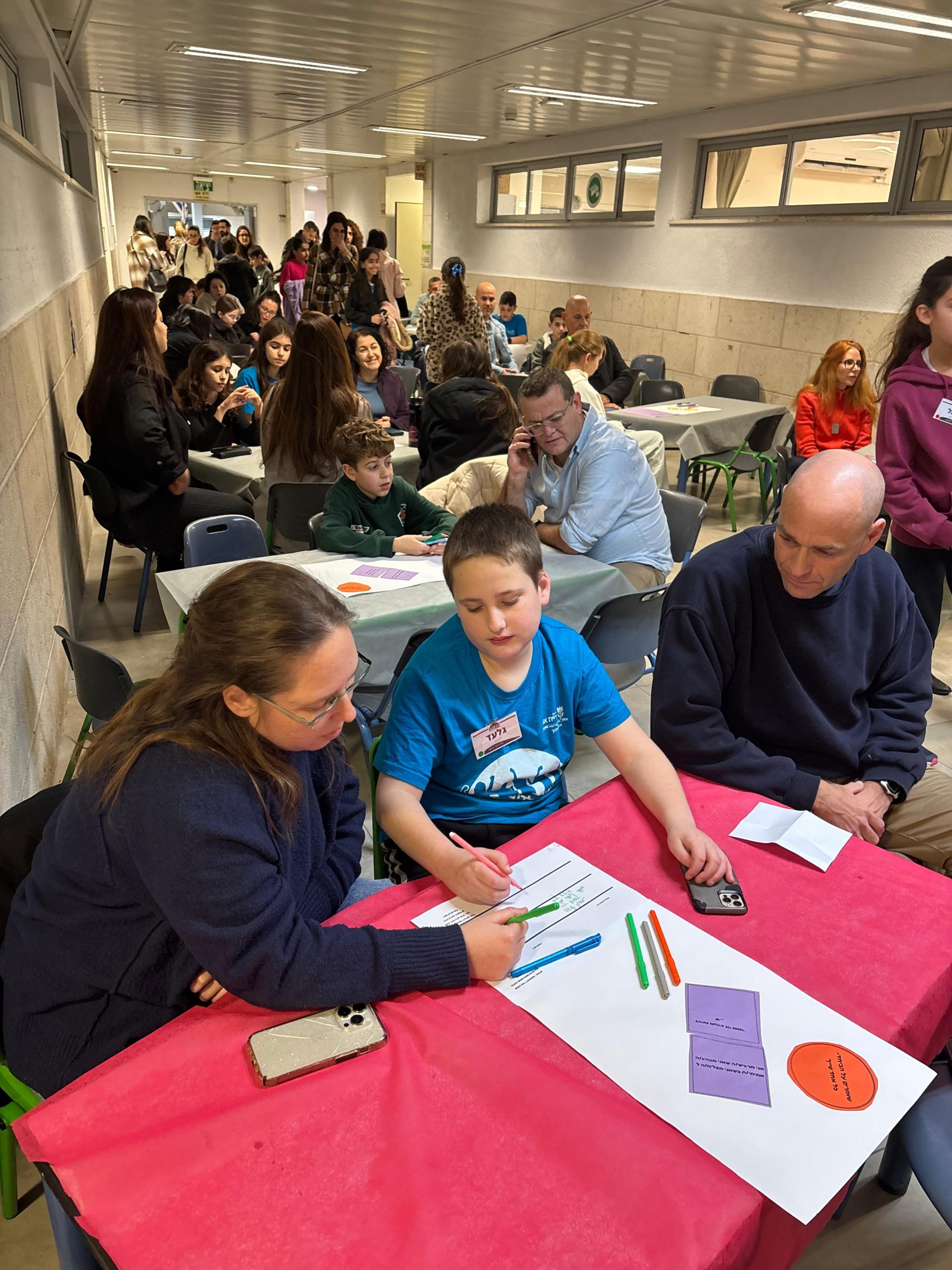 פרלמנט הילדים של קריית אונו עם תוצאות סקר מיוחד ופעילות בשטח