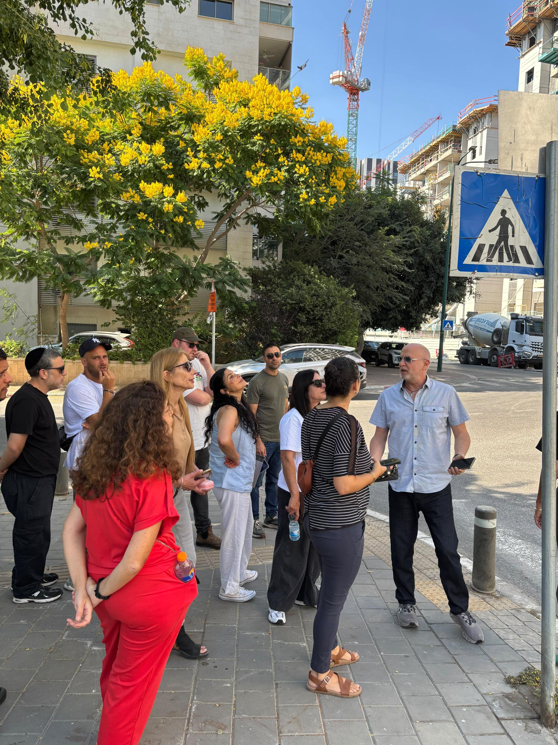 סיור מקצועי בשכונת שטרן לקידום פתרונות ושדרוג המרחב הציבורי
