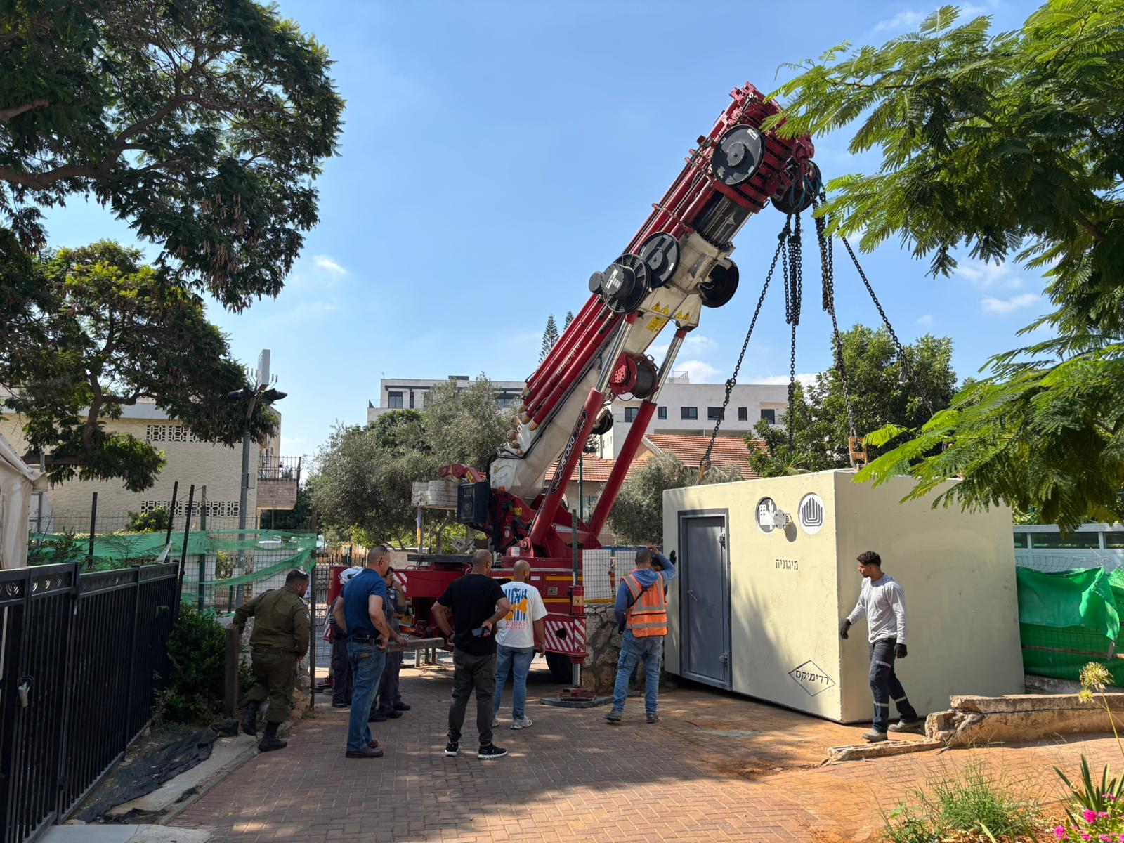 שתי מיגוניות חדשות הוצבו בקריית אונו
